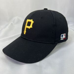 Pittsburgh Pirates Hat Cap Strapback Black Yellow Mens Embroidered MLB Baseball